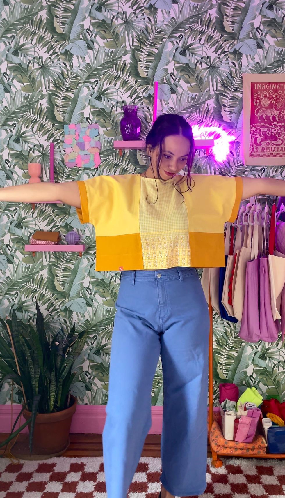 Thumbnail: You Are My Sunshine Boxy Crop