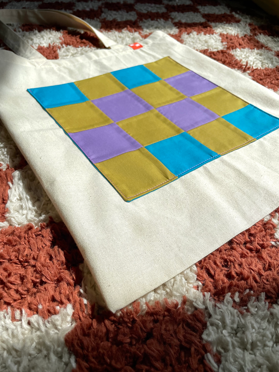 Thumbnail: Pixel Grass Tote