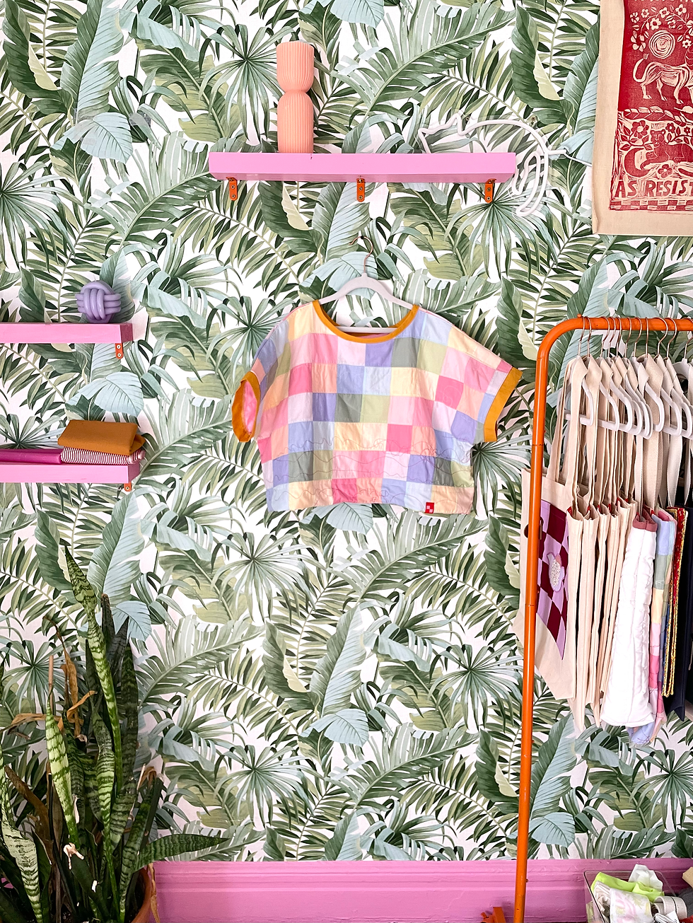 Thumbnail: Spring Scribbles Boxy Crop