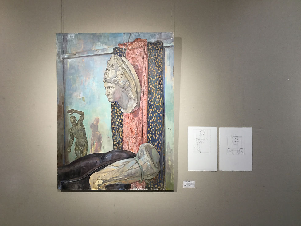 my work in class exhibition