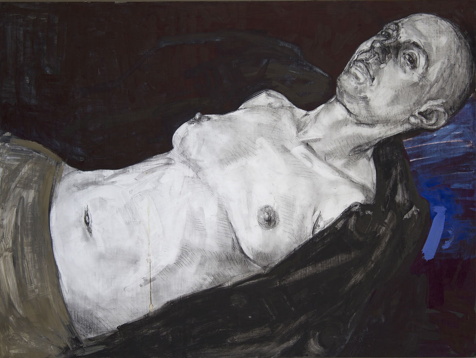 Milica Laying Night Drawing
