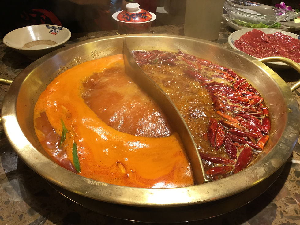 delicious szechuan hotpot