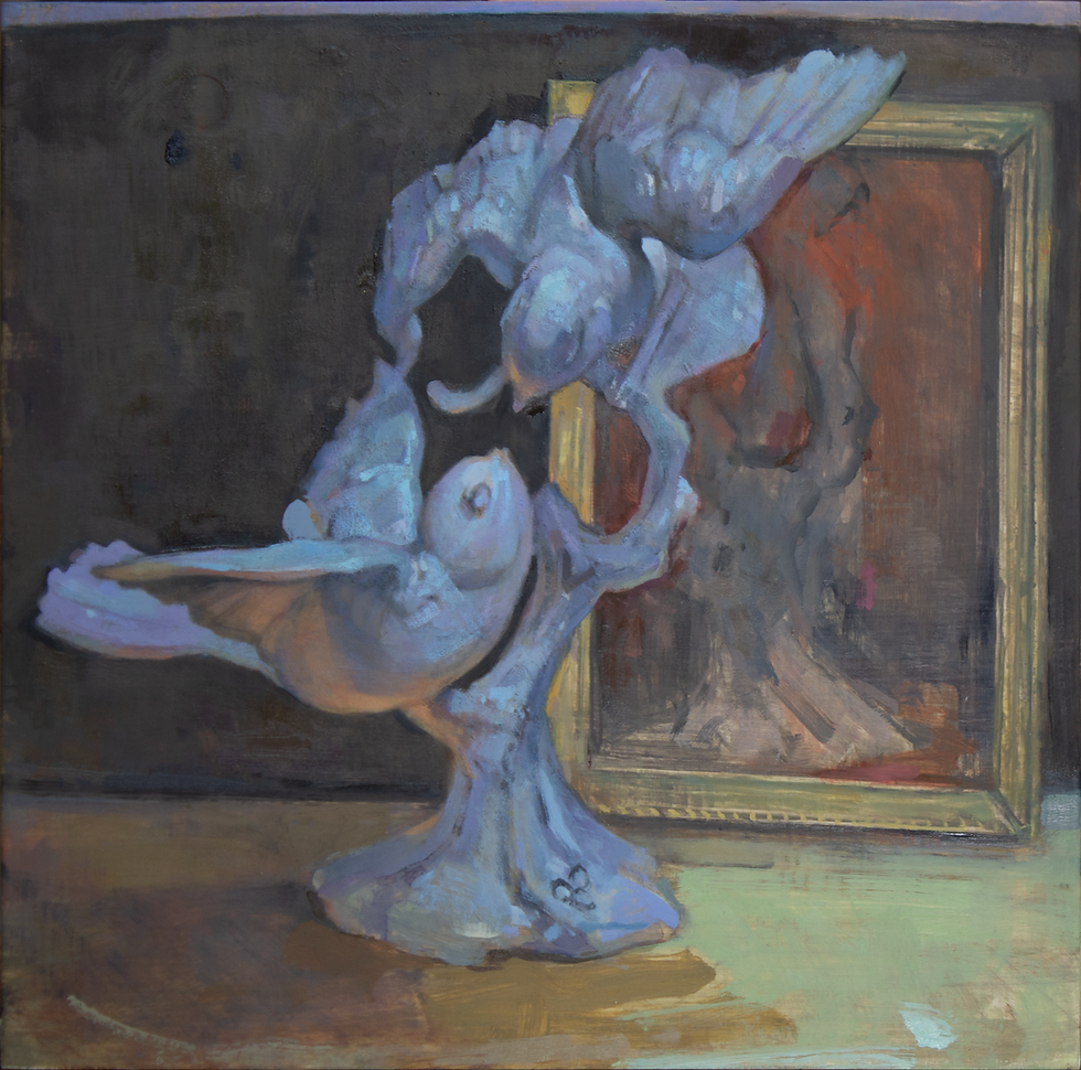 Birds with Claude Glass