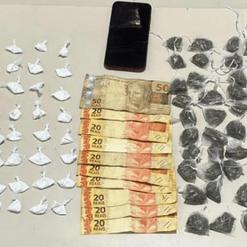 Suspeito de tráfico de drogas é preso pela Rondesp em Vitória da Conquista.