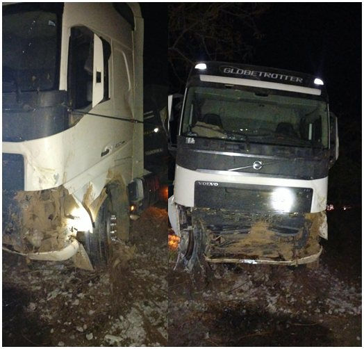 Motorista morre após carreta carregada de pedras sair da pista na BR-122 em Guanambi
