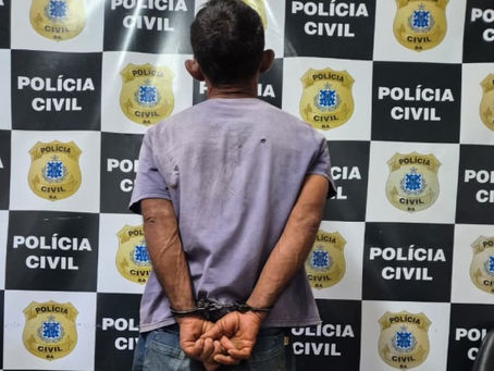 Homem com mandado de prisão por homicídio é preso na zona rural de Guanambi.