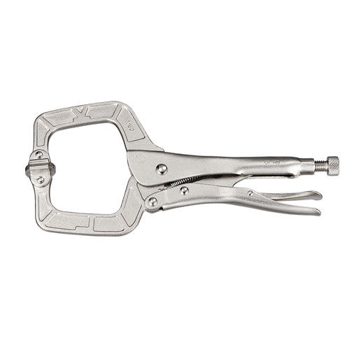 Locking C-Clamp with Swivel Pads