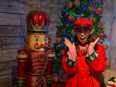 Christmas Arrival At Otley Garden Centre
