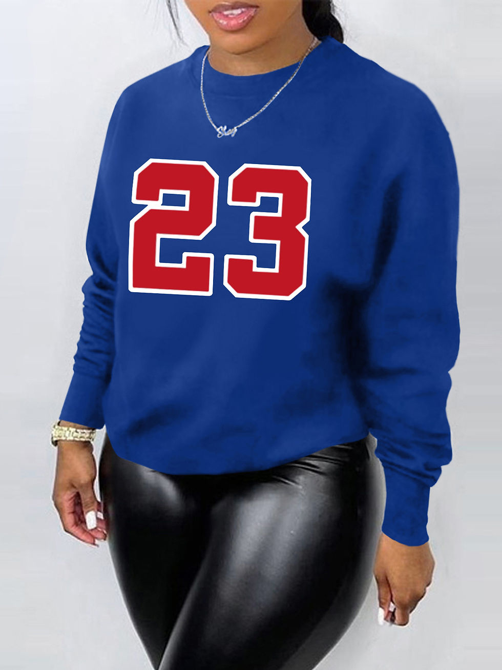 Thumbnail: Women's Autumn Winter Sweaters  Black Loose Plus Size  Female hoodie Long Sleeve