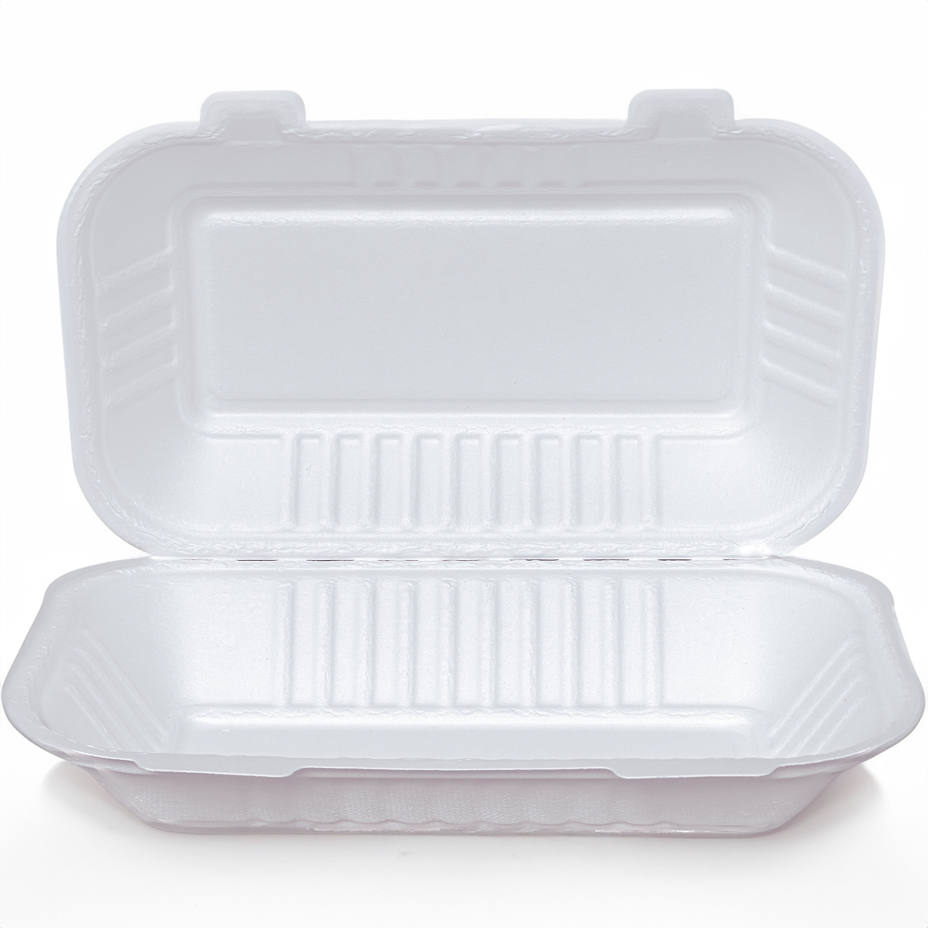9"x6" Bagasse Takeaway Container