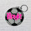 Thumbnail: Custom Soccer Keychain/Bag Tag - Glitter or Solid