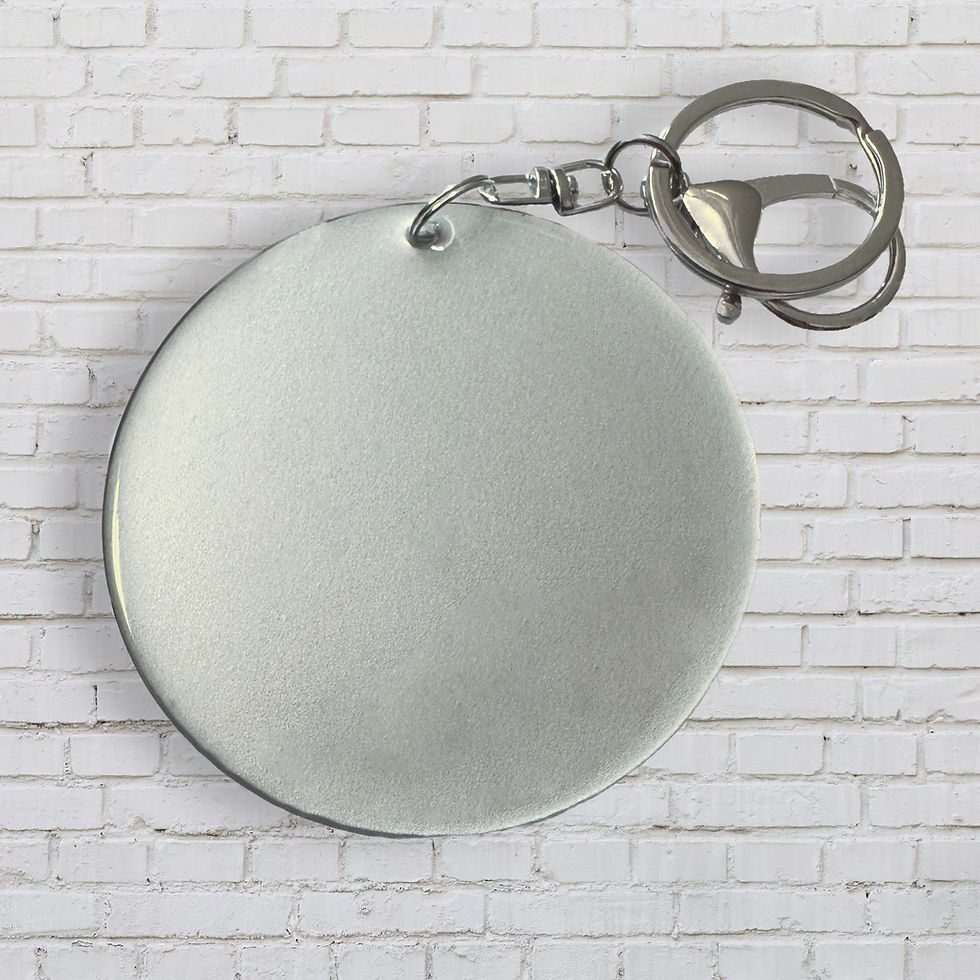 Thumbnail: Custom Golf Ball Keychain/Golf Bag Tag - 2", 2.5", or 3"