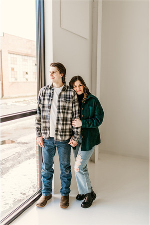 Studio Engagement Photoshoot At Supply Manheim