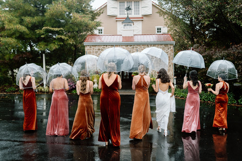 Fall Wedding Bridal Party Inspiration