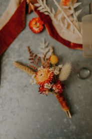 bohemian wedding details