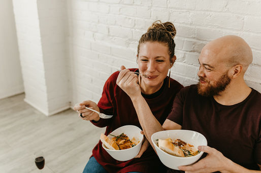 Unique engagement photo shoot