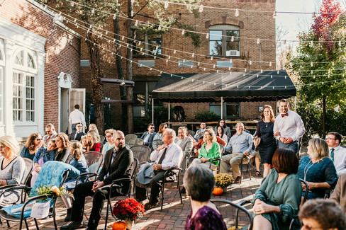 Lititz Springs Inn Wedding Ceremony