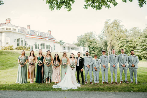 Cameron Estate Inn Bridal Party Photos