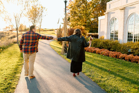 Hershey Gardens Engagement Photos