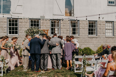 Melhorn Manor Wedding Ceremony