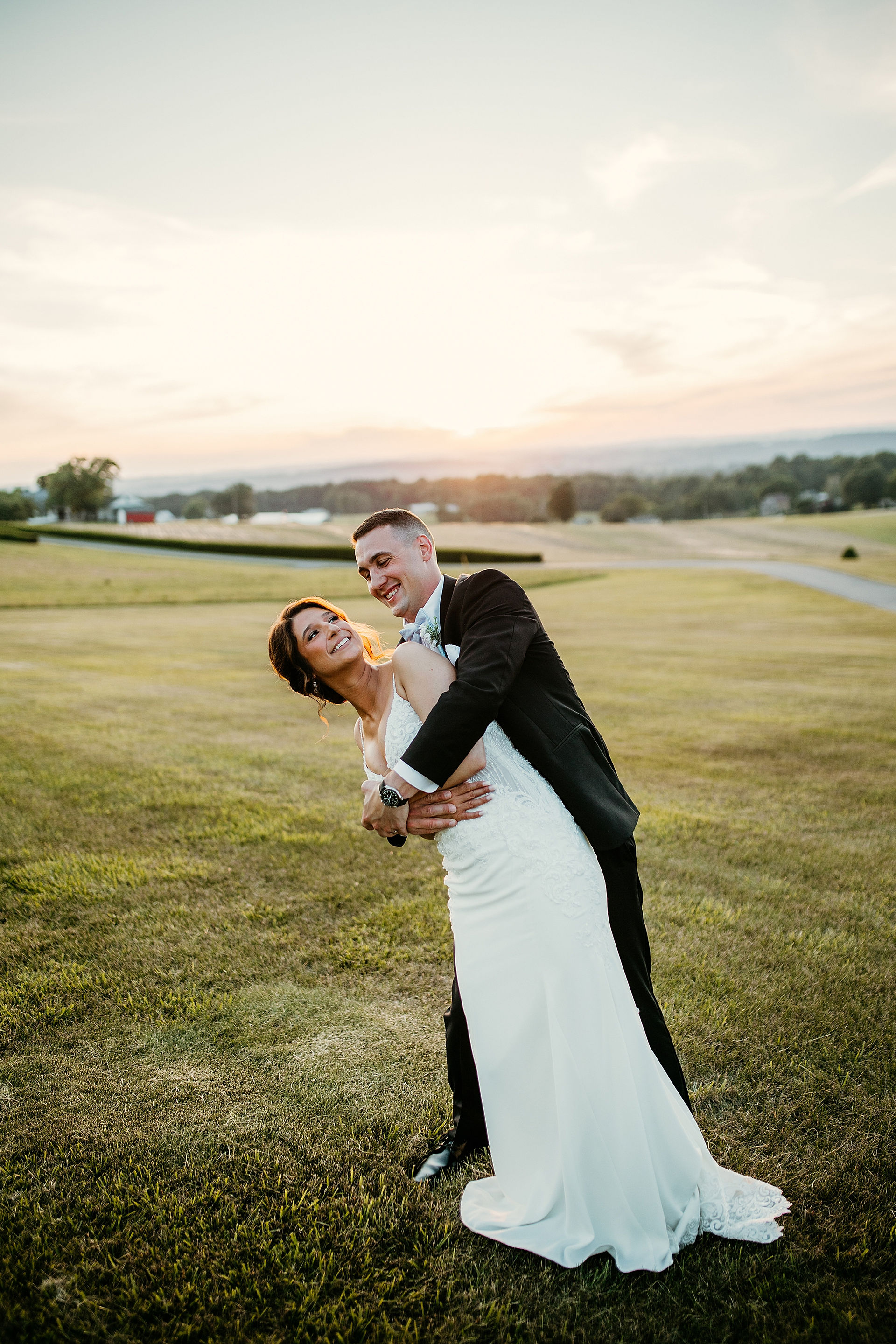 golden hour portraits at drumore estate