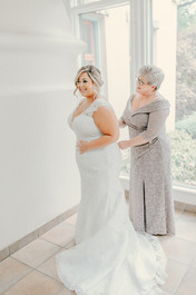 Pomme Radnor Bride Getting Ready