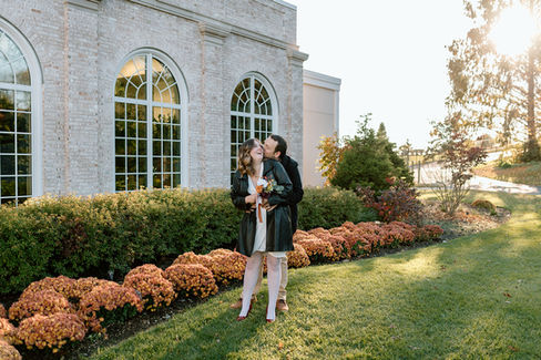Hershey Gardens Engagement Photos