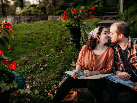 Historic Poole Forge Park Engagement : Narvon, PA : Chrissy + Jordan : Laura Patrick Photography