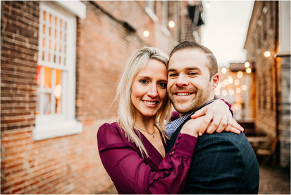 A Holiday Themed Engagement Session