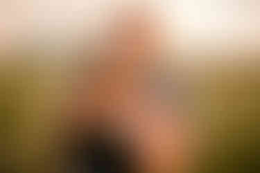 wildflower field engagement photos