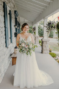 Bride at Melhorn Manor