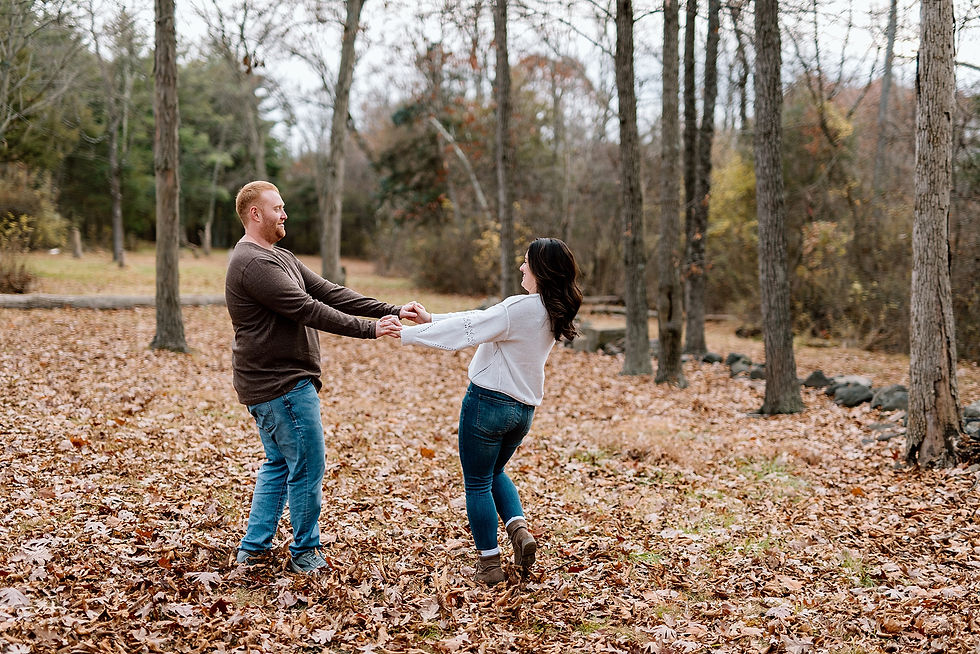 Gifford Pinchot State Park Engagement Photos Lewisberry, PA | Liz + Bray