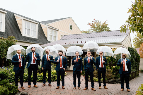Fall Wedding Bridal Party Inspiration