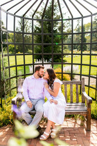 Hershey Gardens Engagement Photos