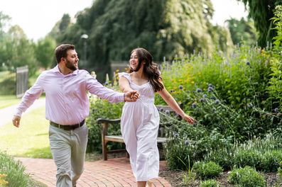 Hershey Gardens Engagement Photos