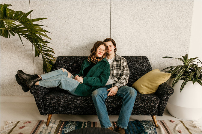 Studio Engagement Shoot Idea 