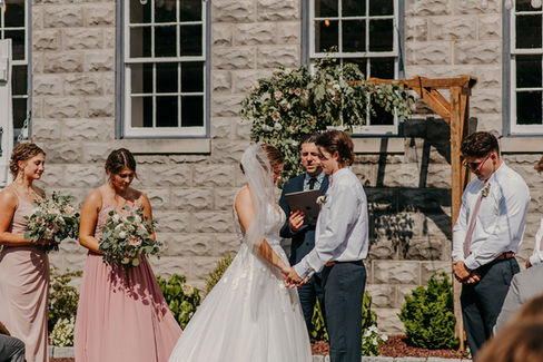 Melhorn Manor Wedding Ceremony