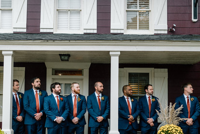 Fall Wedding Bridal Party Inspiration