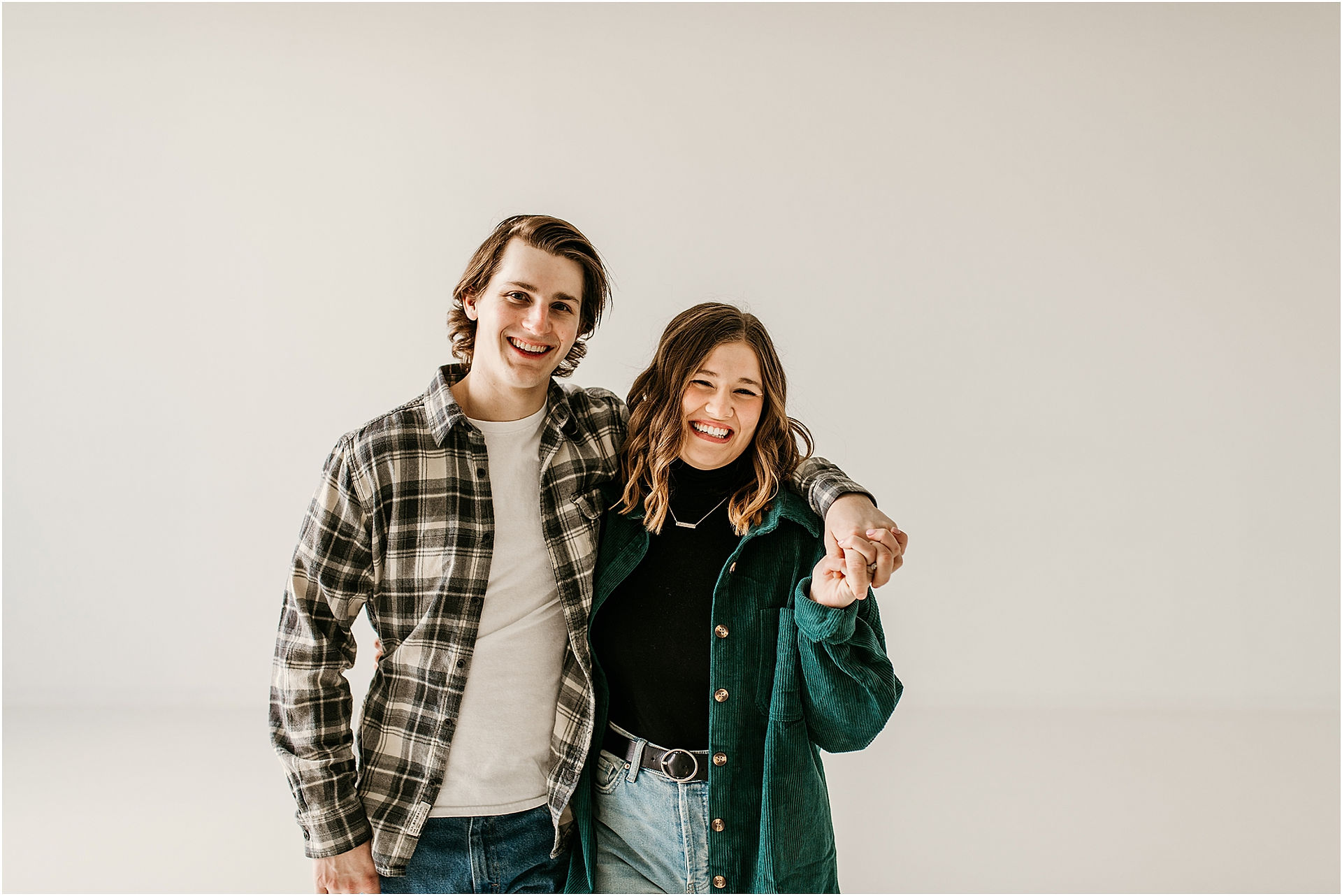 Studio Engagement Photoshoot At Supply Manheim