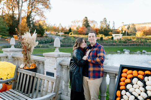 Hershey Gardens Engagement Photos