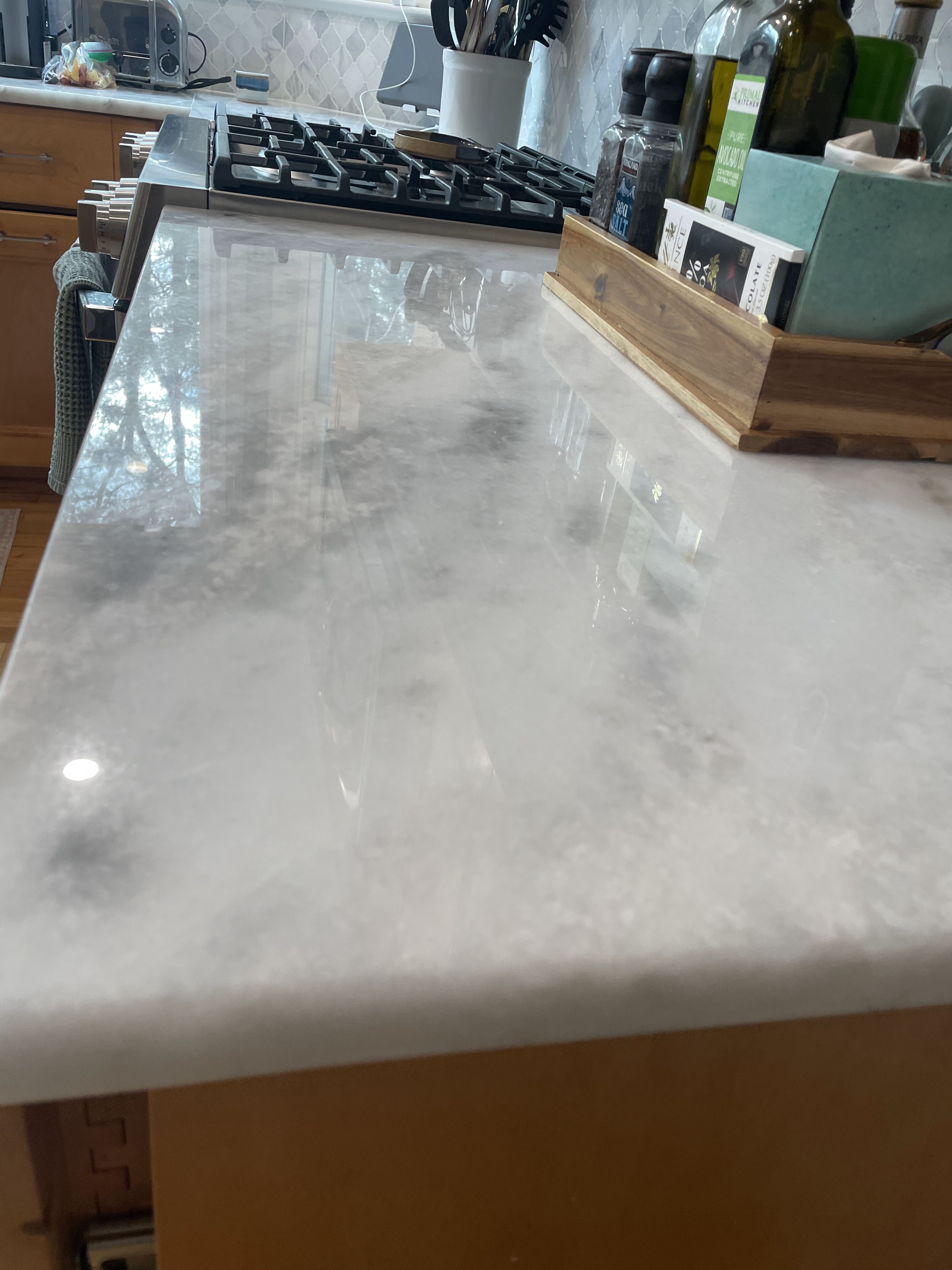 Tile and grout