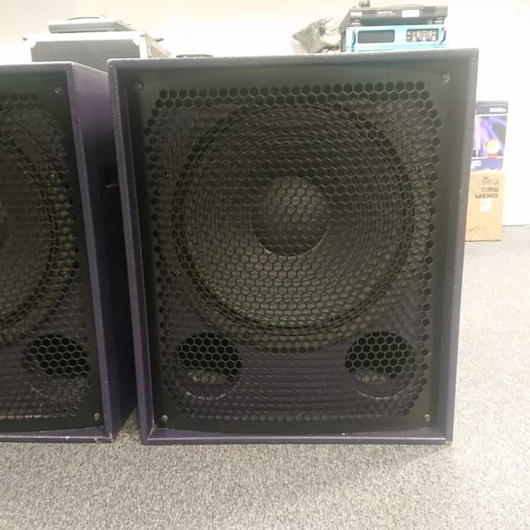 Thumbnail: Used Pair Funktion One Bass Reflex BR121 with Covers (Excellent Condition) 2