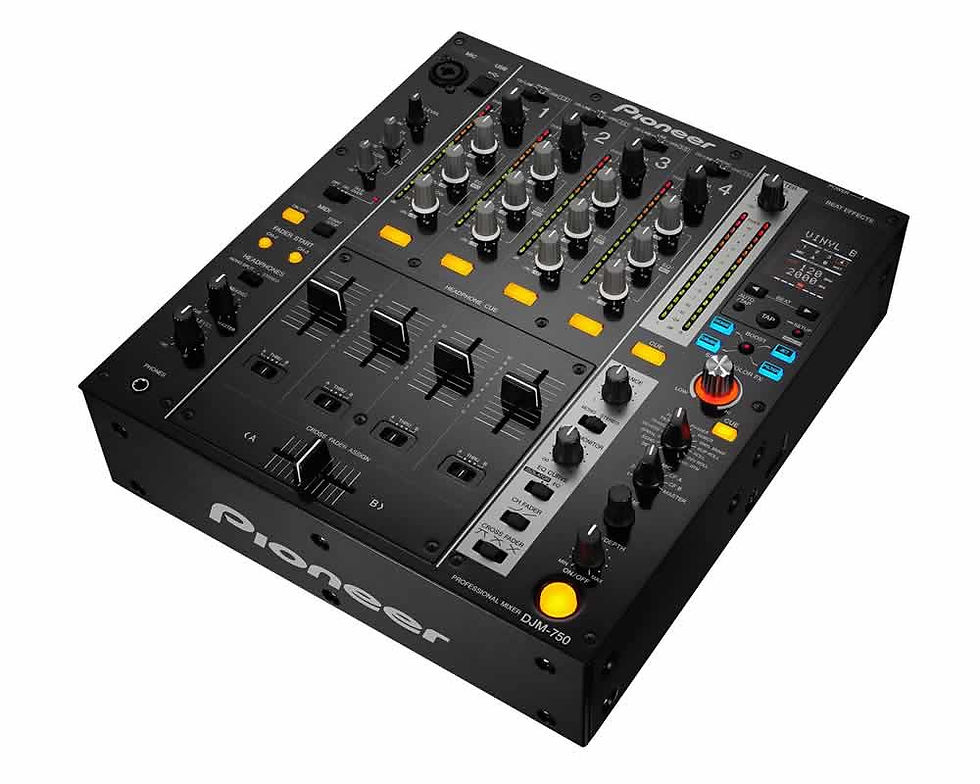 Thumbnail: DJM-750MK1 4Ch Pro Mixer /w FREE Pair DAS-XLR030R Cables