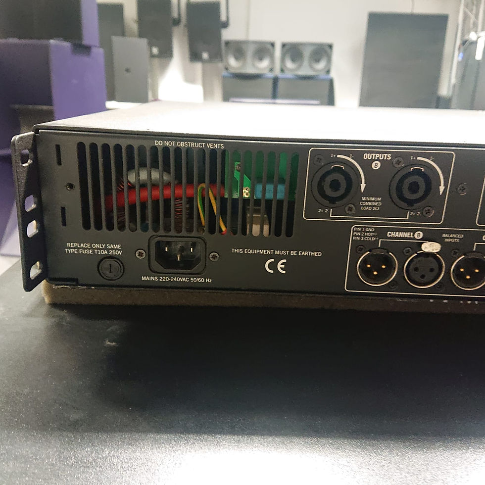 Thumbnail: (Used) Full Fat Audio FFA 6000 Power Amplifier 3