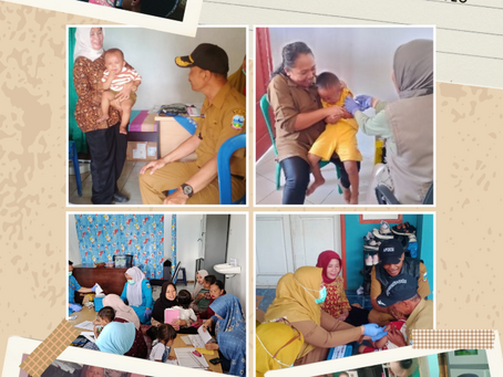 Gerak Cepat! Desa Mekarsari Pantau Imunisasi Campak di Tengah Lonjakan Kasus Garut