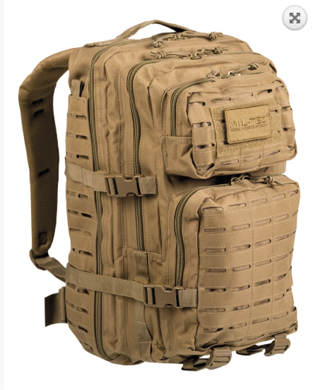 Миниатюра: ВОЕННА РАНИЦА LASER CUT ASSAULT 36L ЧЕРНА LG