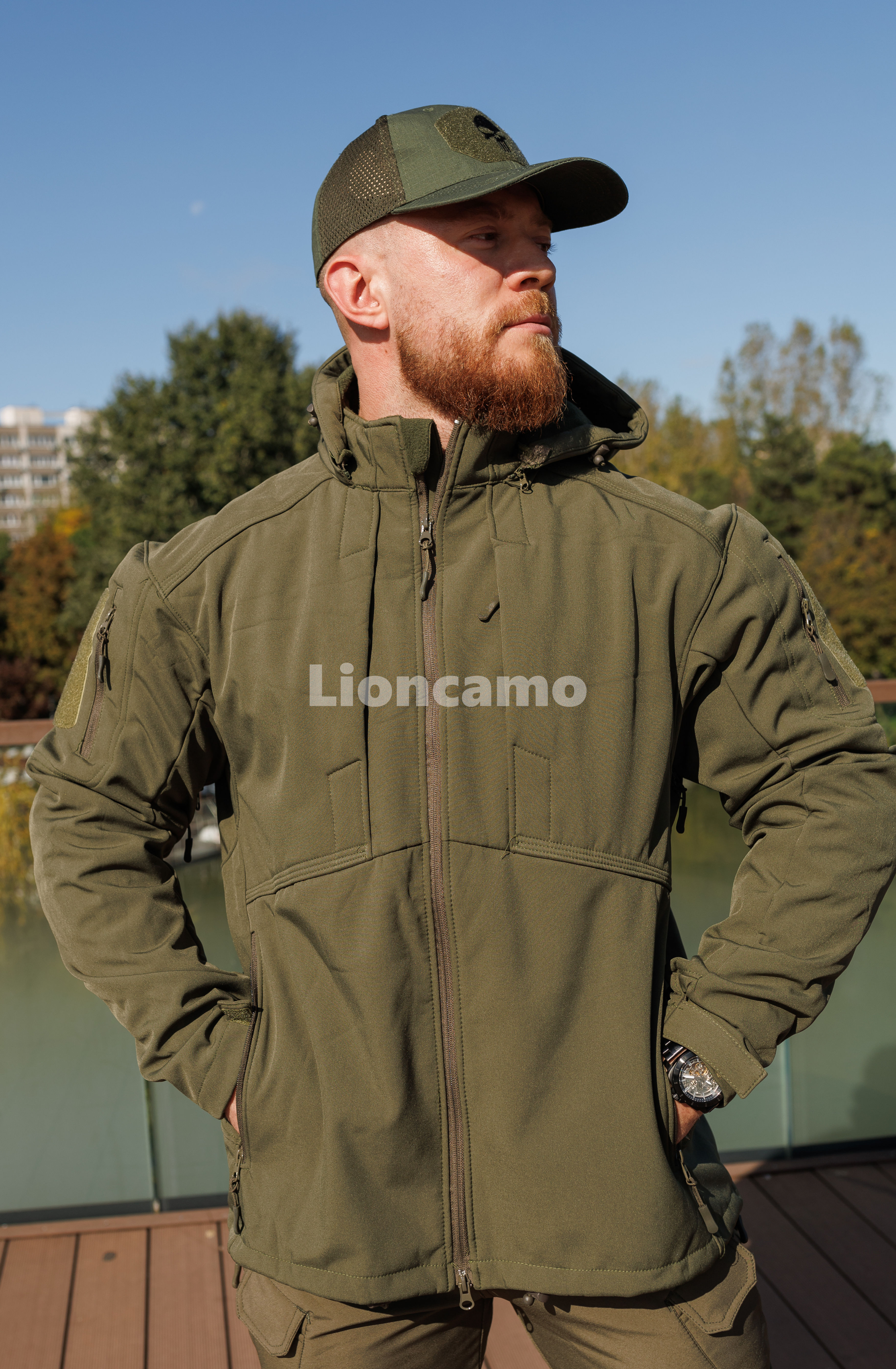 Costum Softshell din lana Imblanita Fighter