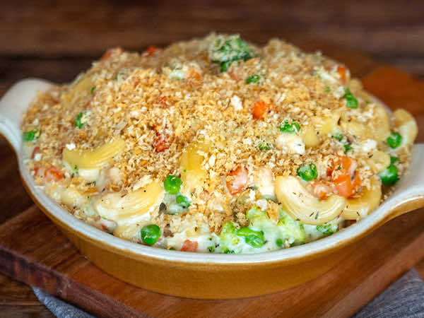 Chicken Pot Pie Mac