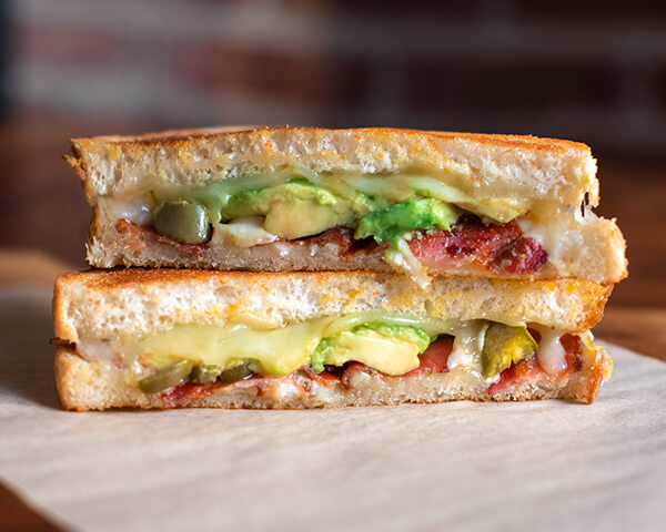 Avocado Bacon Melt