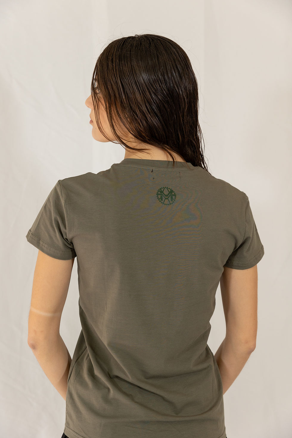 Thumbnail: MV WOMEN'S T-SHIRT WITH BUCKLE
